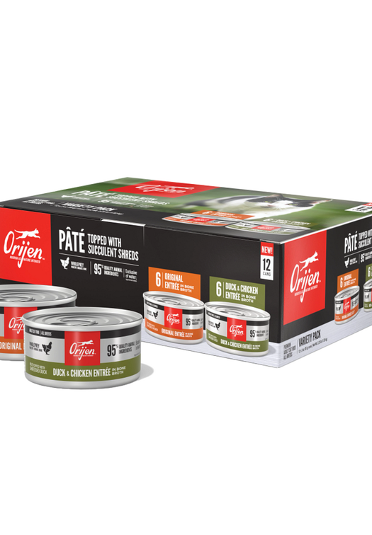 ORIJEN Wet Cat Food P&acirc;t&eacute;, Variety Pack
